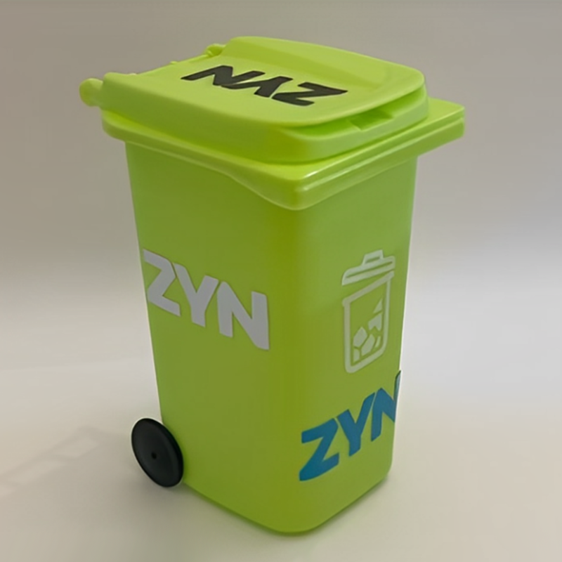 Mini Desktop Zyn Disposable Ashtray 2000+ sold Zyn Mini Trash Can - Vibe Snus