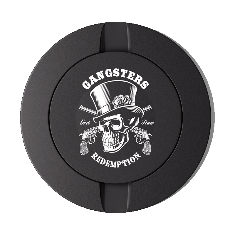 Black Metal Two-Tie Container Cans