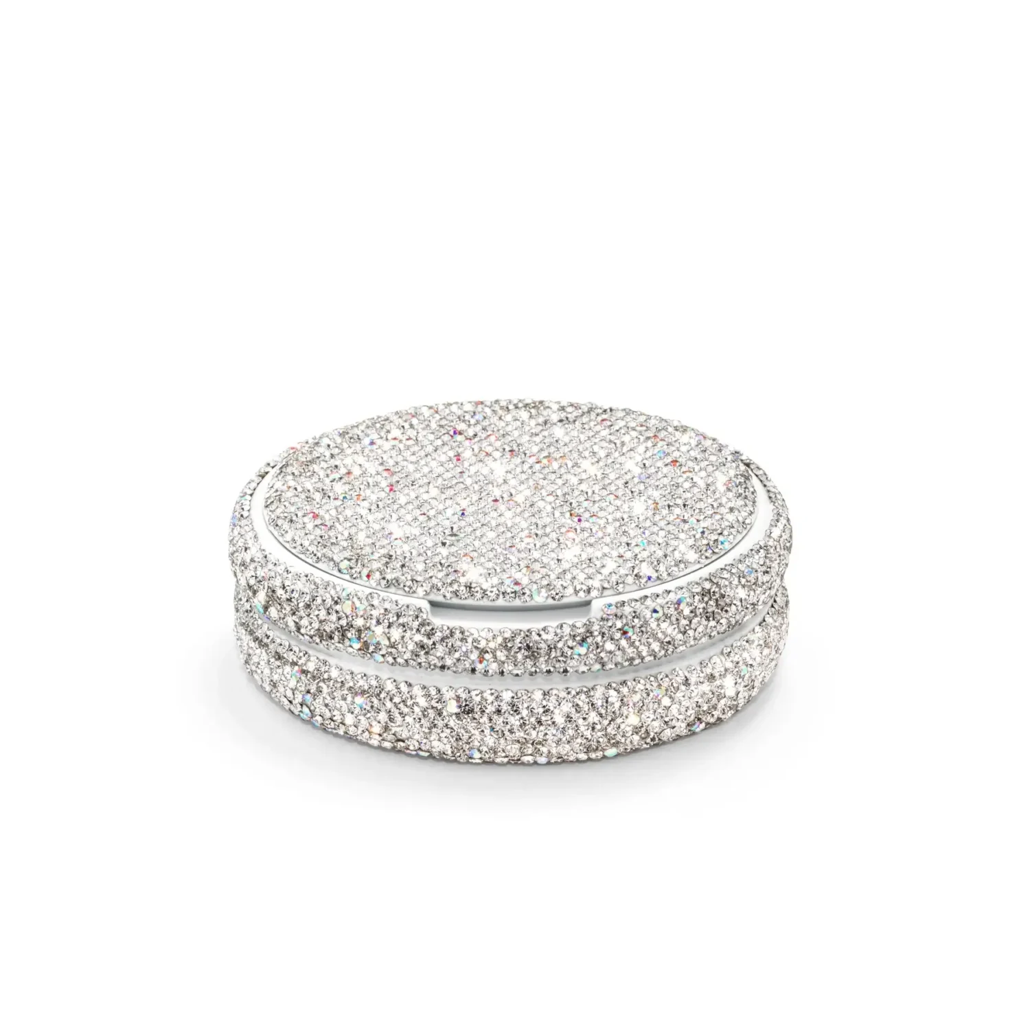 Silver Portable Case Pouch Container