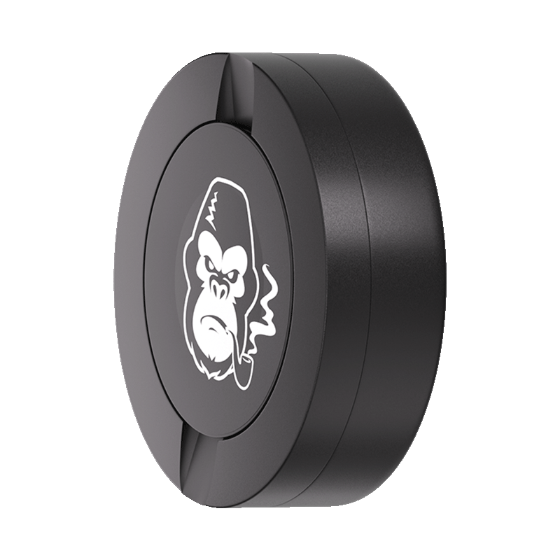 Black Metal Two-Tie Container Cans